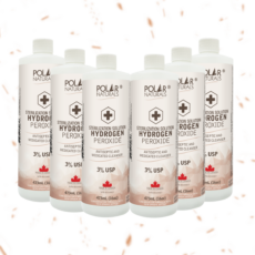 3% Hydrogen Peroxide Solution, 473mL x 6 pack